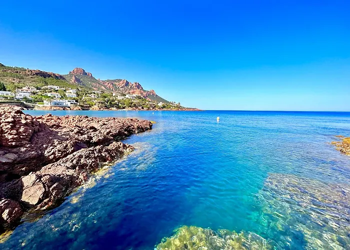 아파트 Renove 2025 - 6 Personnes - Clim Parking Piscine Terrasse Saint-Raphaël